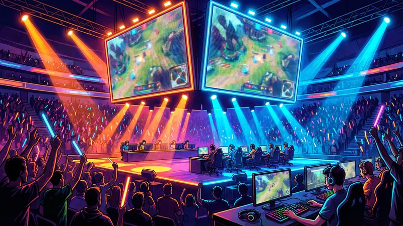 小蓝视频电竞赛事解说视频精彩集锦