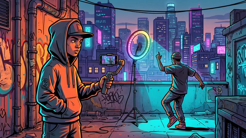 小蓝视频TikTok风格创意游戏短视频合集